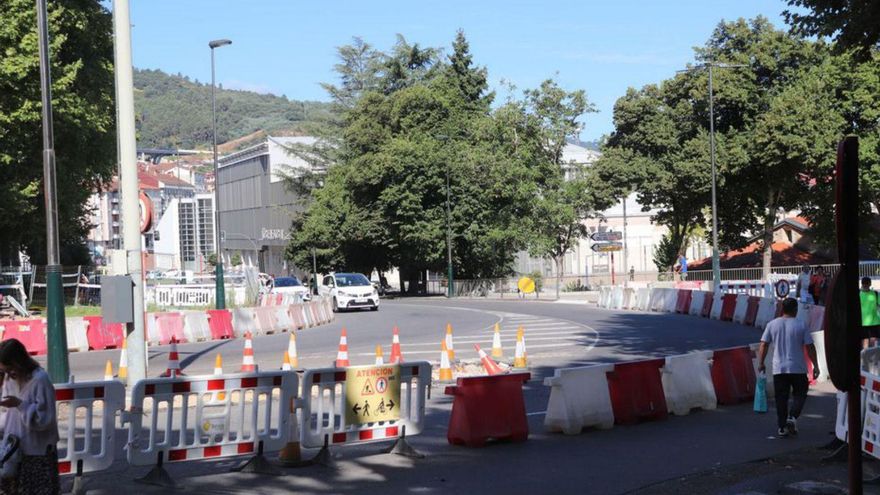 Las obras darán continuidad a la senda estación intermodal-Expourense. | | FDV