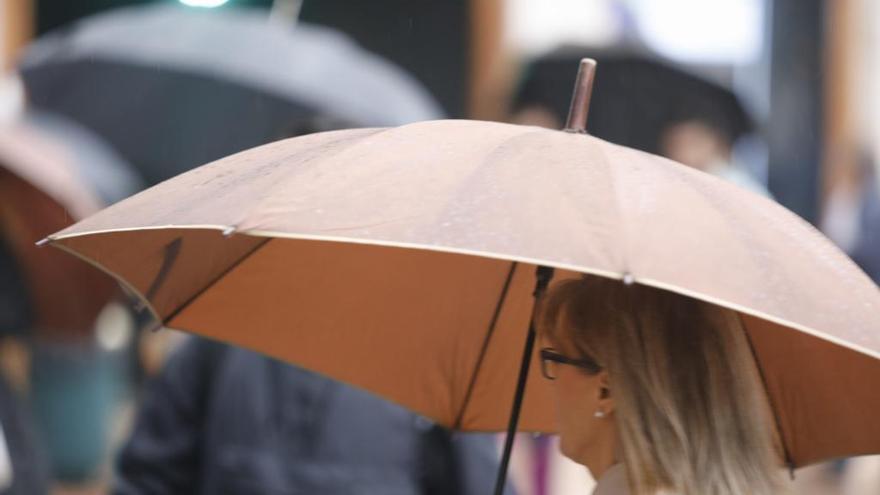 El tiempo en Valencia anuncia de nuevo lluvias.