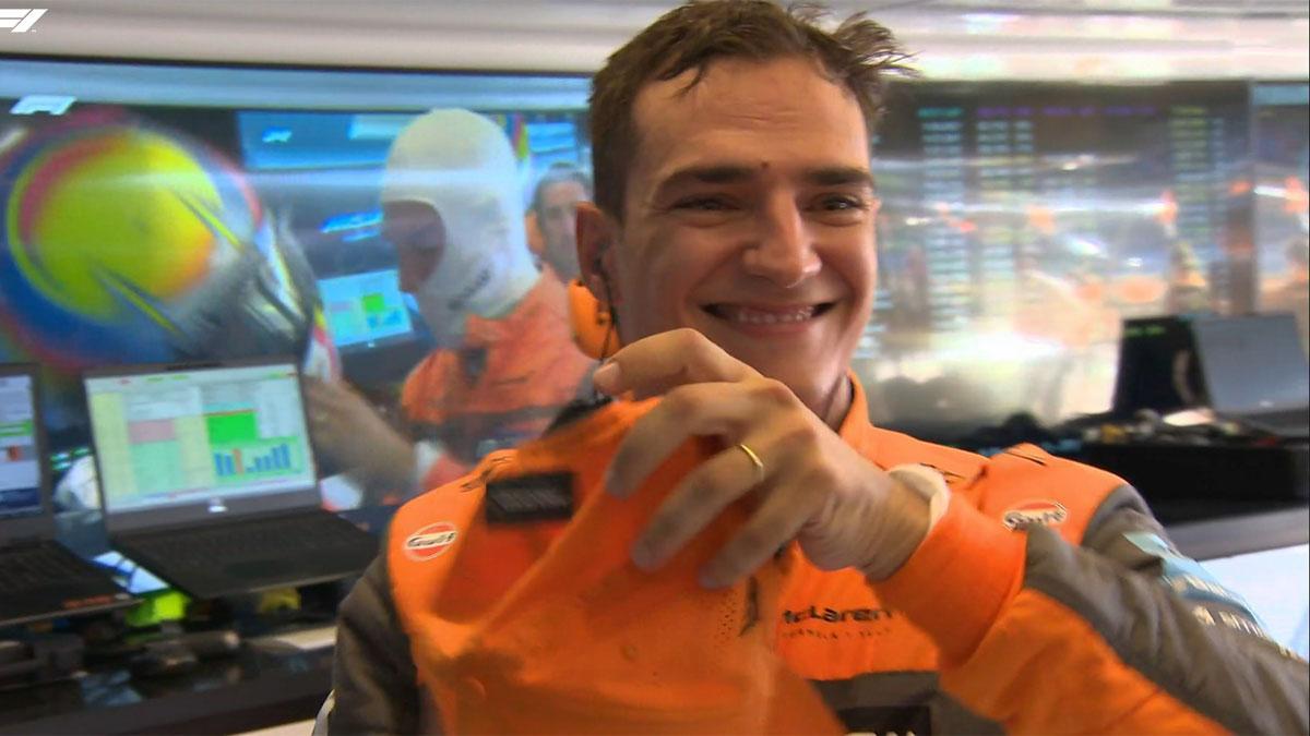 Palou, "super feliz" tras completar su debut con el McLaren en Austin