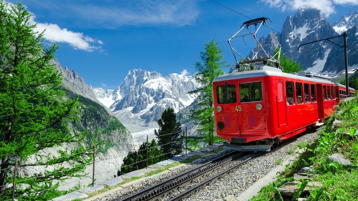 Tren Mont-Blanc, Francia