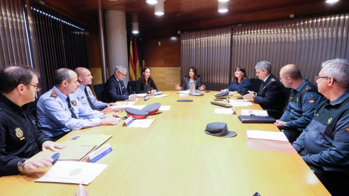 Imagen de la Junta Local de Seguridad de Gavà del mes de noviembre