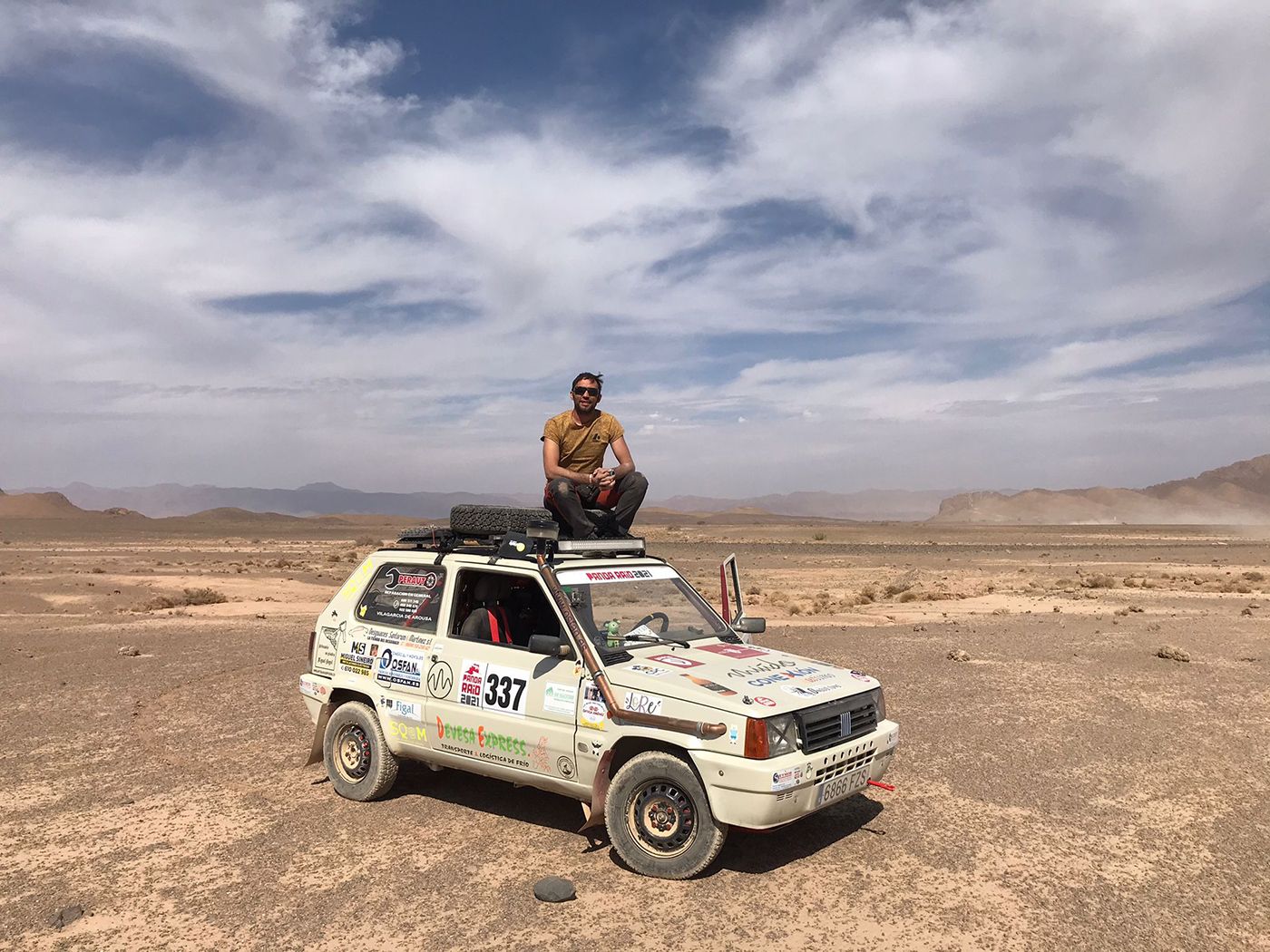 El sueño de conducir por el desierto