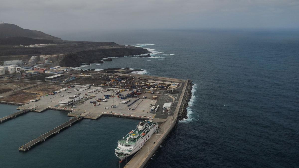 Dársena de África en el Puerto de Las Palmas donde Nueva Pescanova quiere instalar una gran explotación comercial dedicada al pulpo de acuicultura | | JOSÉ CARLOS GUERRA