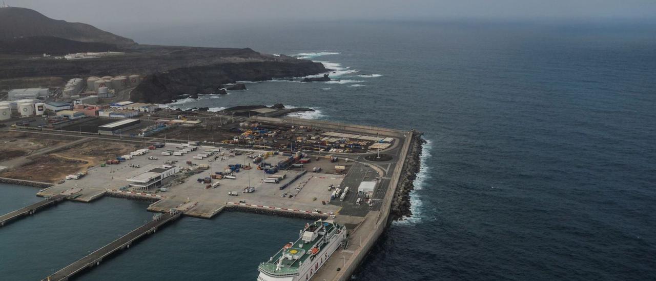 Dársena de África en el Puerto de Las Palmas donde Nueva Pescanova quiere instalar una gran explotación comercial dedicada al pulpo de acuicultura | | JOSÉ CARLOS GUERRA