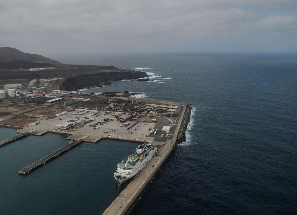 Dársena de África en el Puerto de Las Palmas donde Nueva Pescanova quiere instalar una gran explotación comercial dedicada al pulpo de acuicultura | | JOSÉ CARLOS GUERRA