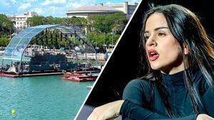 Màxima expectació amb Rosalía: Sevilla espera l’artista internacional com a protagonista del concert de Netflix al riu