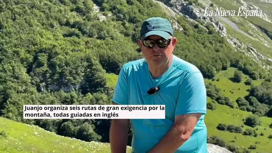 Juanjo Álvarez, guía de montaña