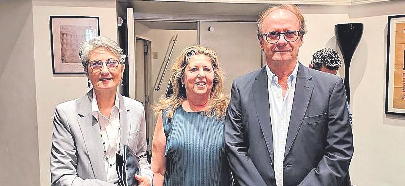 Gloria Forteza-Rey, Mar García y Joan Company.