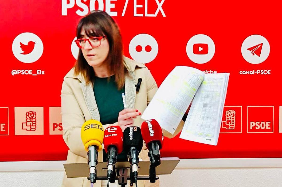 La edil del PSOE en Elche Patricia Macià asegura que “la Generalitat ni invierte en la ciudad ni paga lo que debe al ayuntamiento”