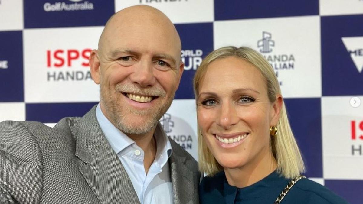 Mike y Zara Tindall.