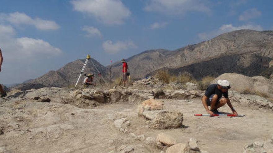 Una de las campañas de excavaciones en el yacimiento de Peña Negra, en imagen de archivo.