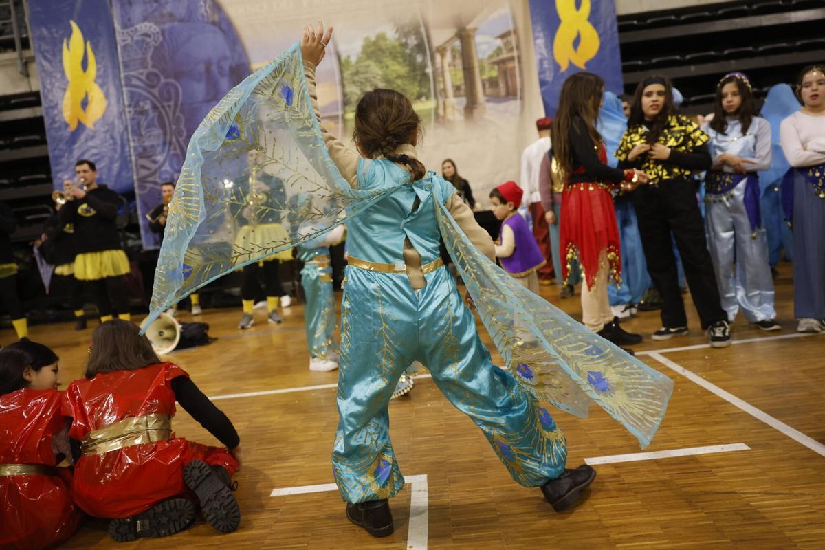 En imágenes: Los escolinos de Avilés, de fiesta en El Quirinal