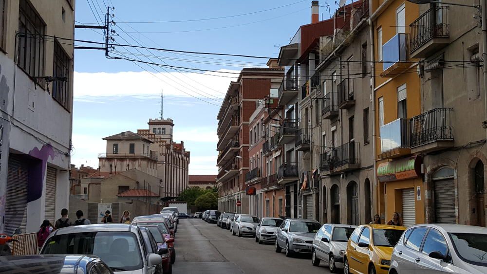 L'edifici del carrer de les Jorbetes on vivia el detingut.