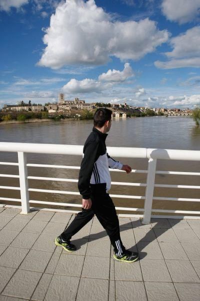 Crecida del río Duero a su paso por Zamora