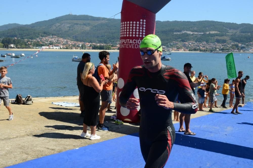 La Travesía a Nado de Moaña reúne a lo mejor del triatlón nacional