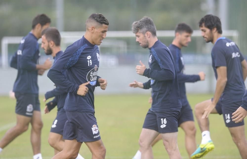 Última sesión antes de medirse al Atlético