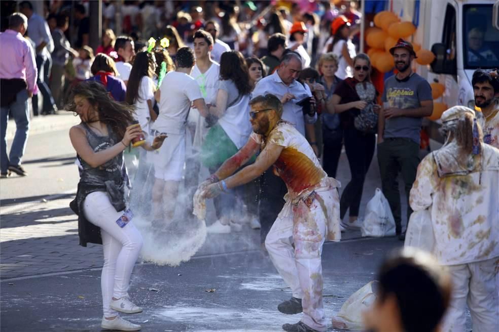 Las peñas se ponen en marcha / en directo con imágenes