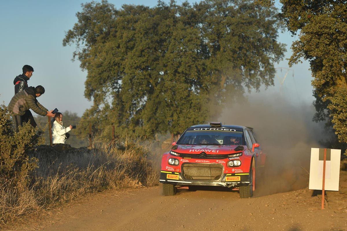 El Rally de tierra de Pozoblanco en imágenes