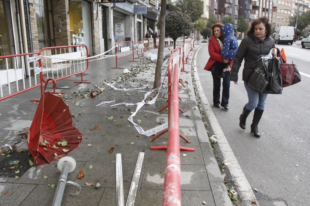 Temporal en Vigo