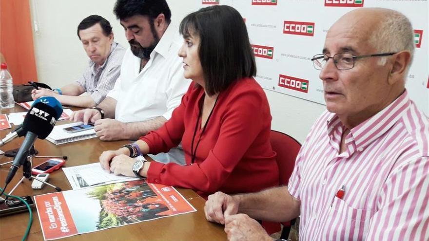 CCOO y UGT llaman a la movilización por la revalorización de las pensiones