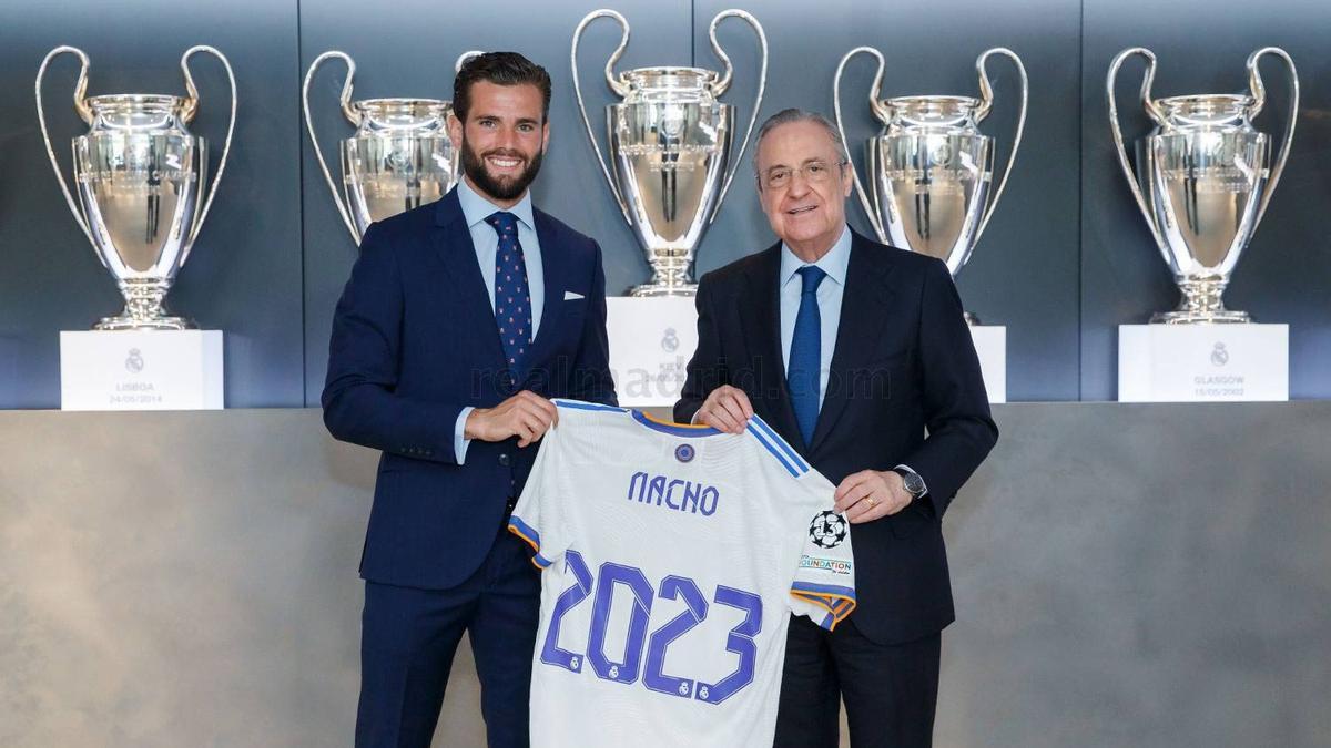 Nacho renueva su contrato con el Real Madrid hasta 2023