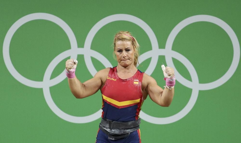 Lydia Valentín ha conseguido el bronce en la categoría de -75 kilos de halterofilia.
