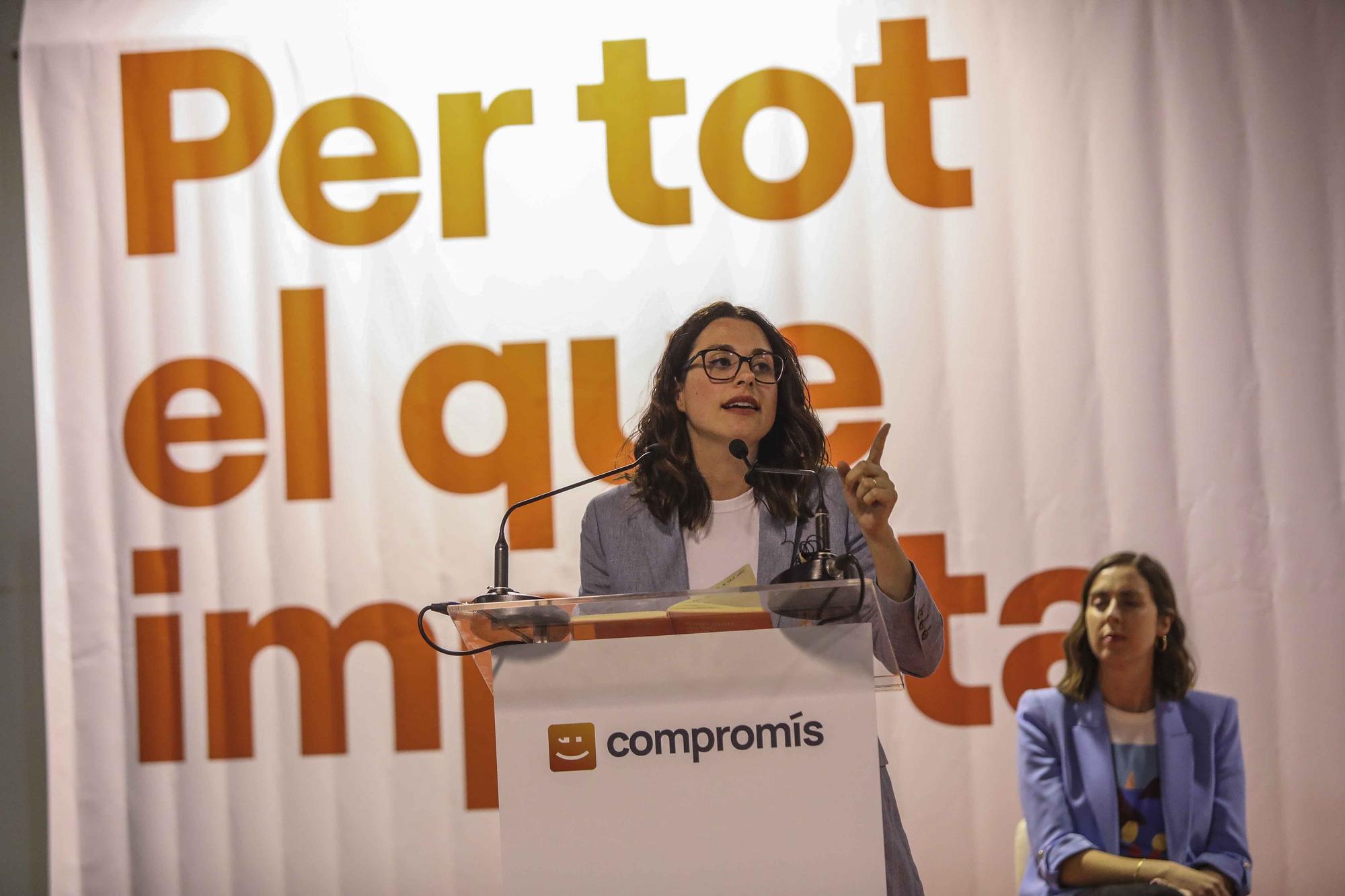 Íñigo Errejón en Elche con Compromís