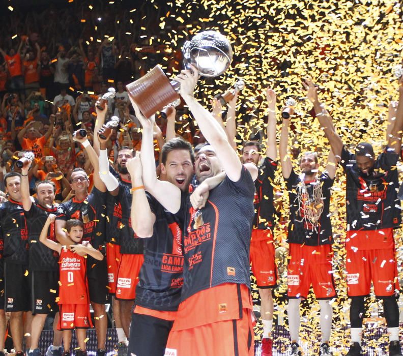 Así ha sido la celebración del Valencia Basket