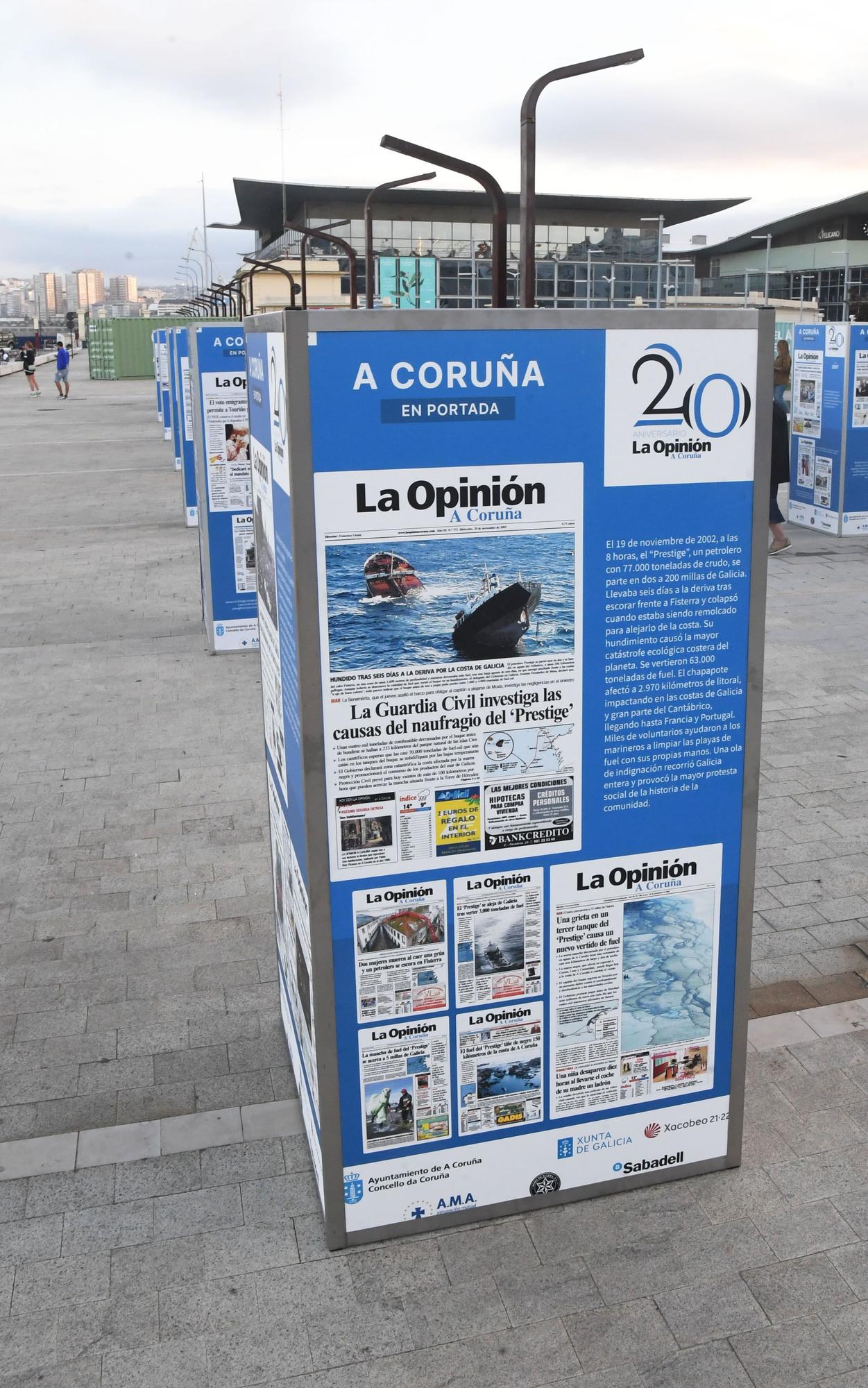 Exposición 20 Aniversario La Opinión A Coruña: La crónica del siglo XXI coruñés