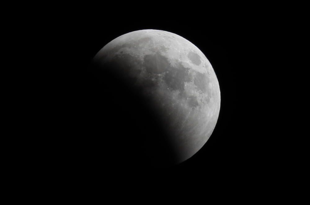 Así se ha visto el eclipse lunar en el mundo