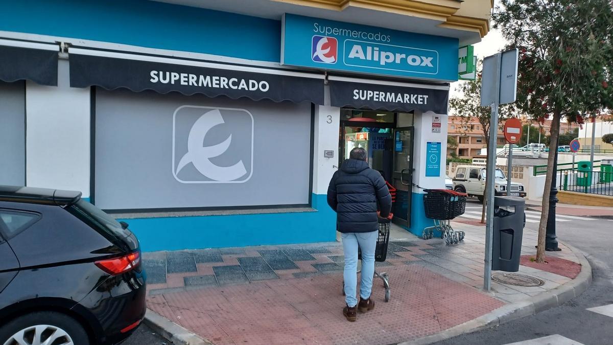 El nuevo supermercado franquiciado Aliprox de Eroski en Mijas.