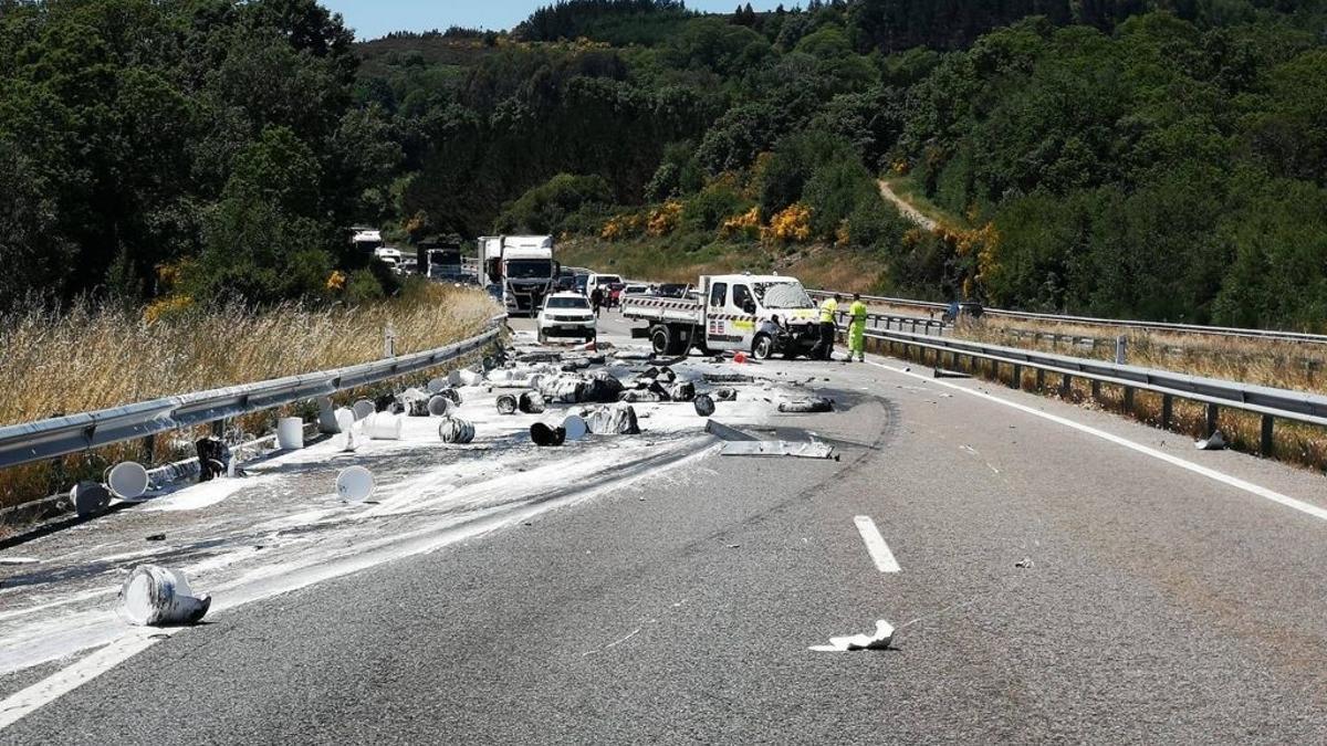 Un accidente de tráfico en Galicia.