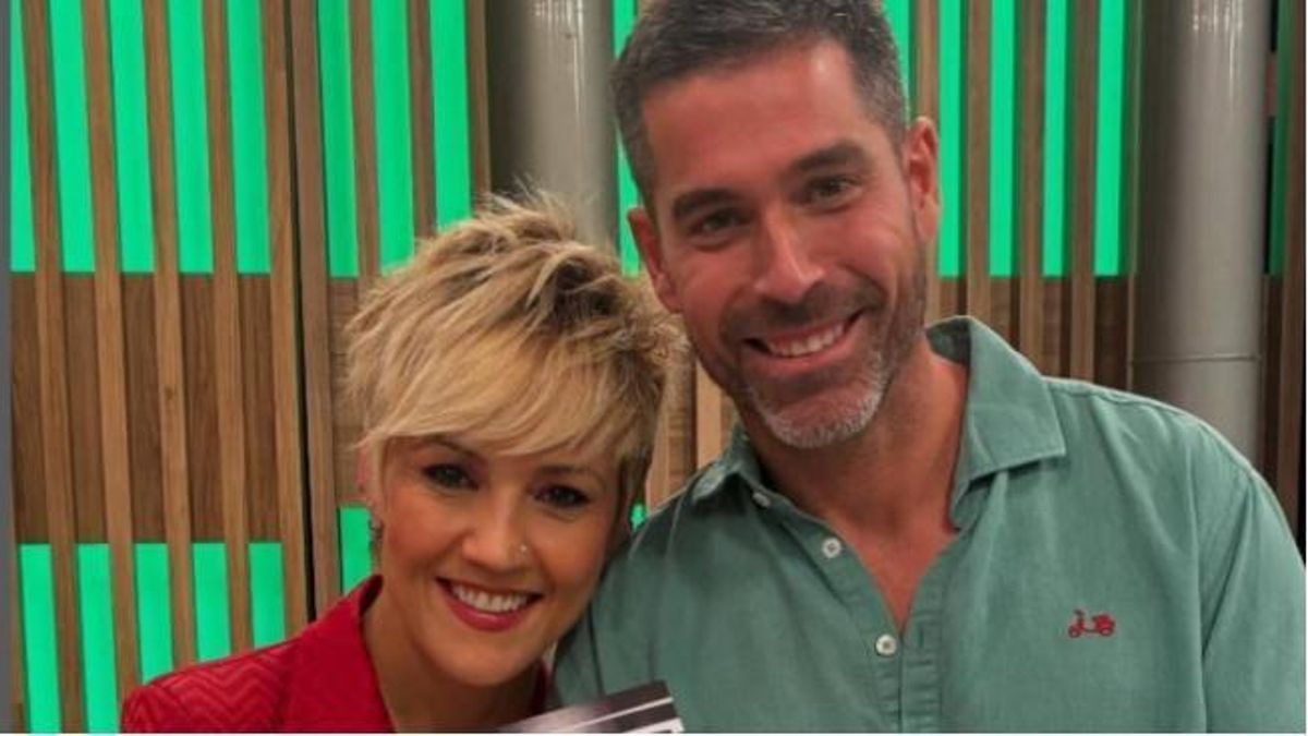Cristina Pardo junto al nutricionista Pablo Ojeda / Instagram