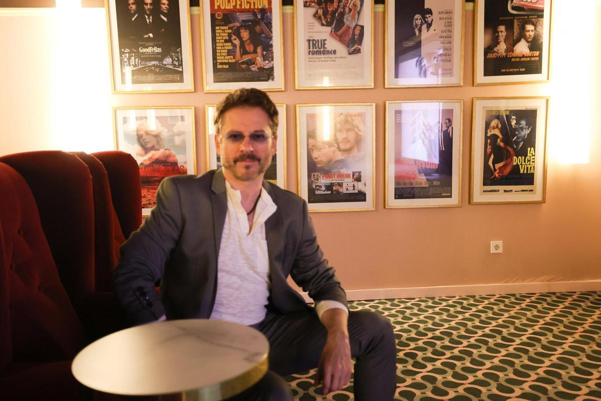 Todas las imagenes de el cineasta Juanma Bajo Ulloa, en Ibiza para presentar su última película, 'El mal'.