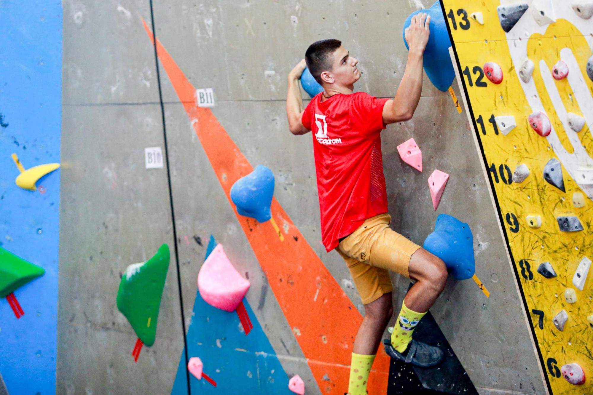 Todas las imágenes del campeonato de escalada en es Viver