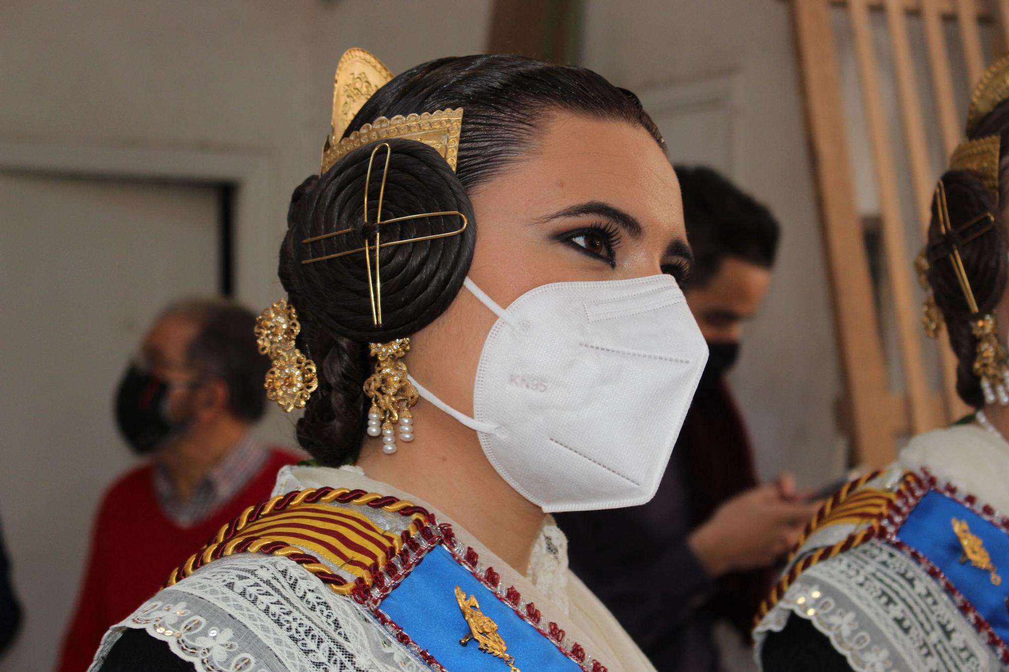 Tutorial de Fallas para Consuelo y la corte en la fiesta del Patrimonio