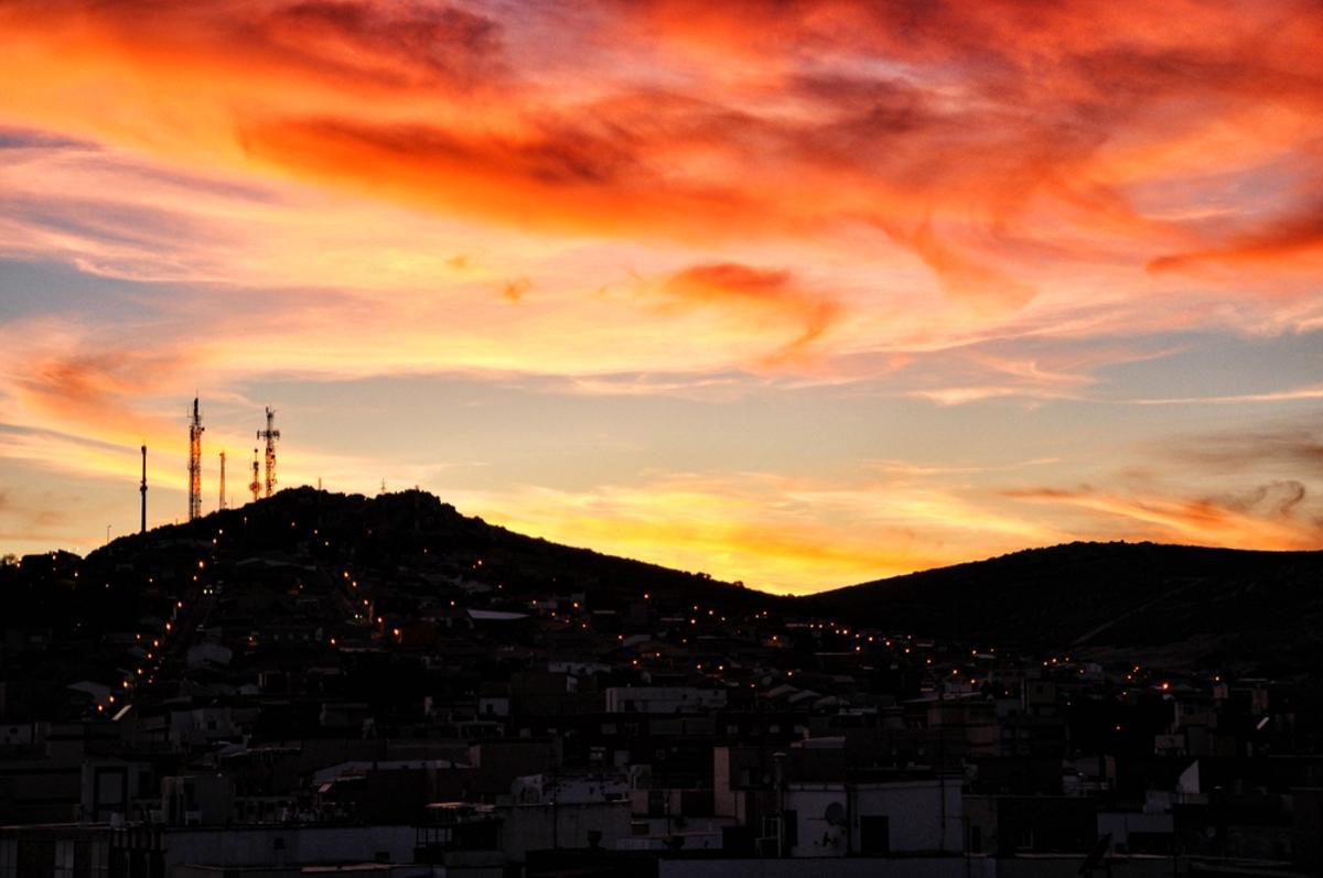 Atardecer en Puertollano