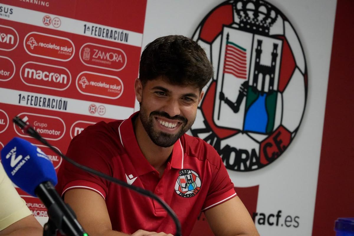 Isaiah Navarro, jugador del Zamora CF
