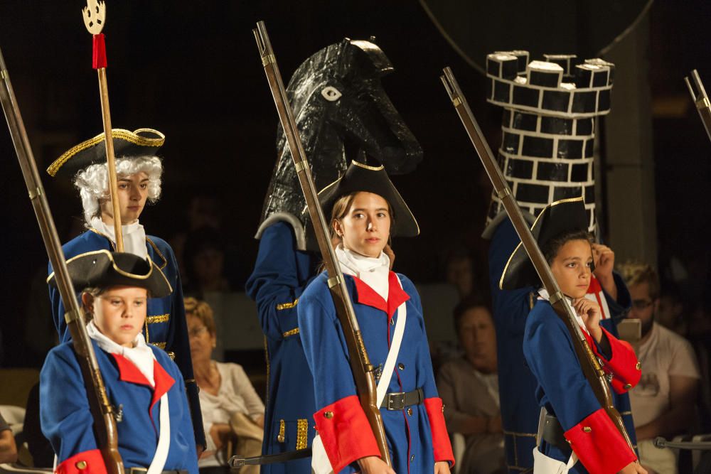 Partida vivent d'escacs a La Pobla de Llillet