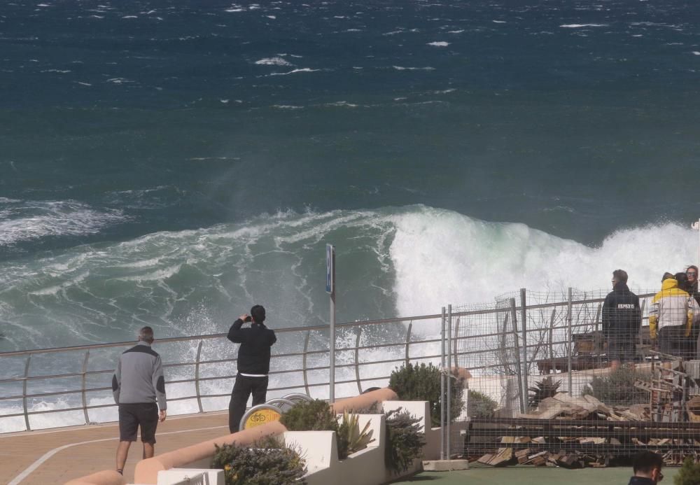 Temporal de viento en Ibiza y Formentera