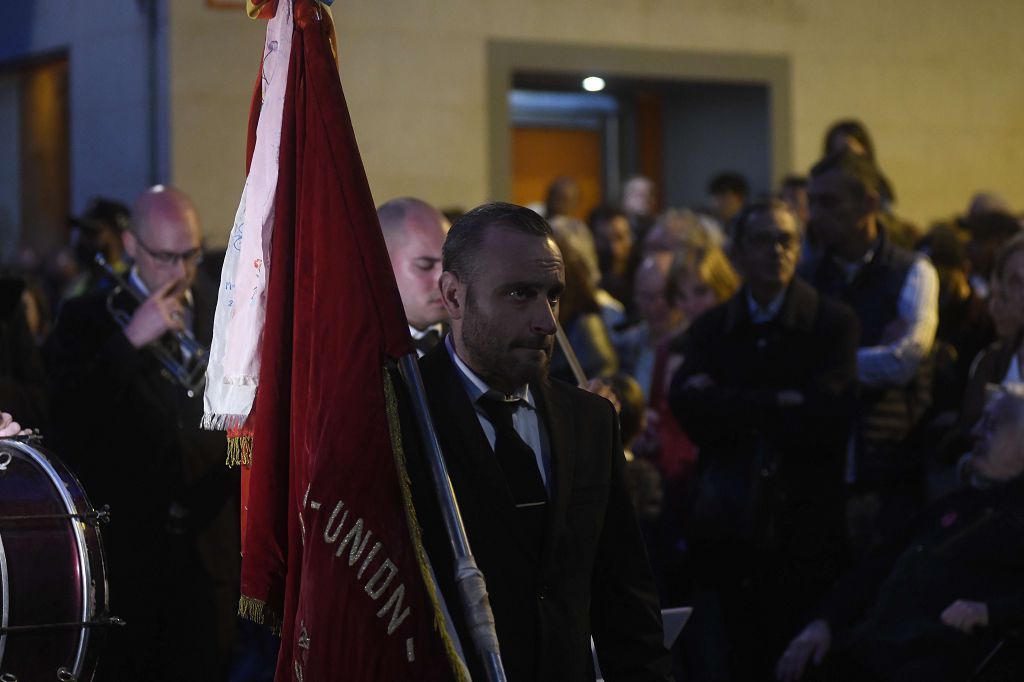 Las imágenes de la procesión del Santo Sepulcro este Viernes Santo en Murcia