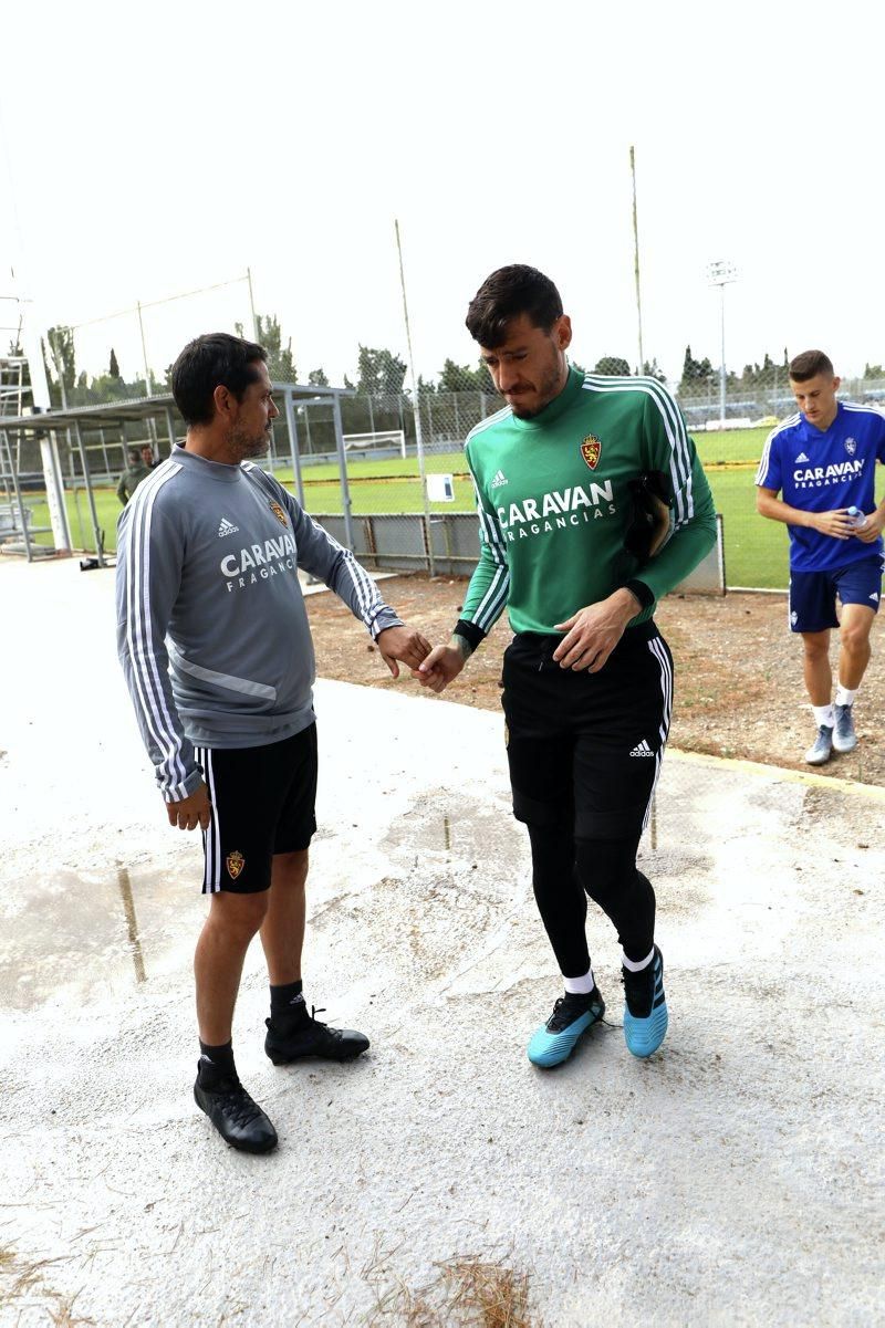 Entrenamiento del Real Zaragoza