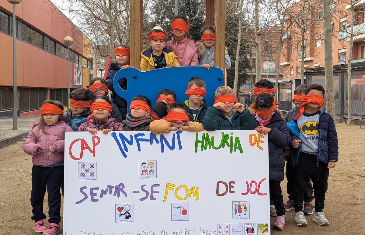 Infants d'I5 de l'escola Marta Mata de Vilanova del Camí