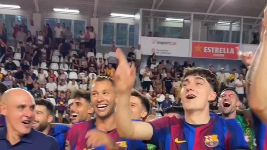 El Barça de fútbol sala se proclama campeón de la Copa Catalunya!