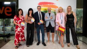Presentación de TVE de la retransmisión del Pride Barcelona 2024