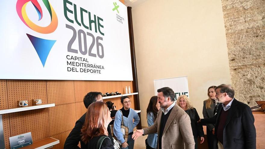 Elche abre su sede de Capital Mediterránea del Deporte en la antigua OMAC de la Plaza de Baix