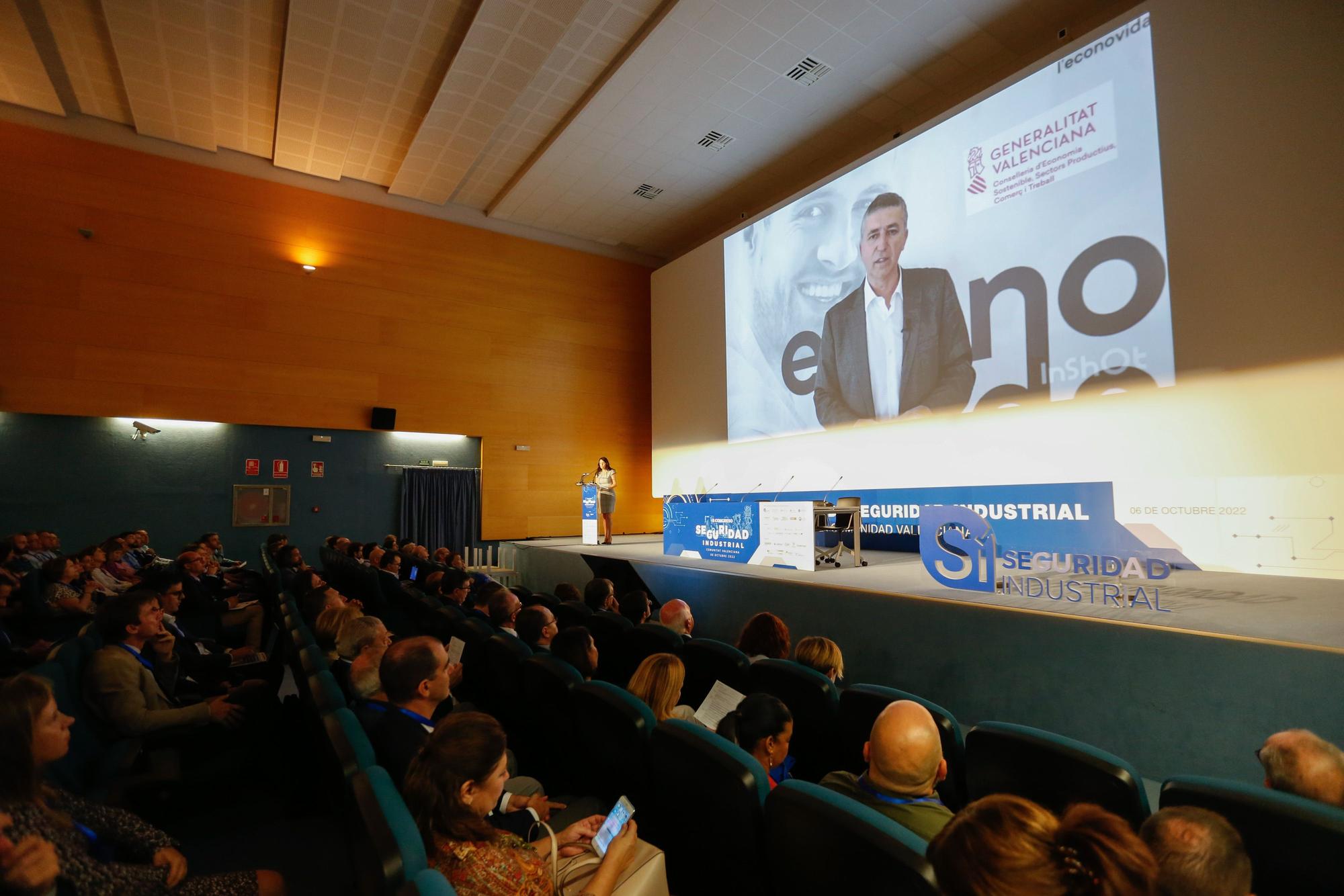 II CONGRESO DE SEGURIDAD INDUSTRIAL DE LA COMUNIDAD VALENCIANA, CELEBRADO EL 6 DE OCTUBRE EN ALICANTE