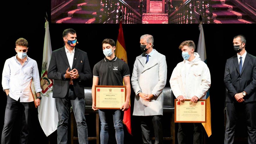 La Orotava recognizes the effort and success of its athletes at the annual gala