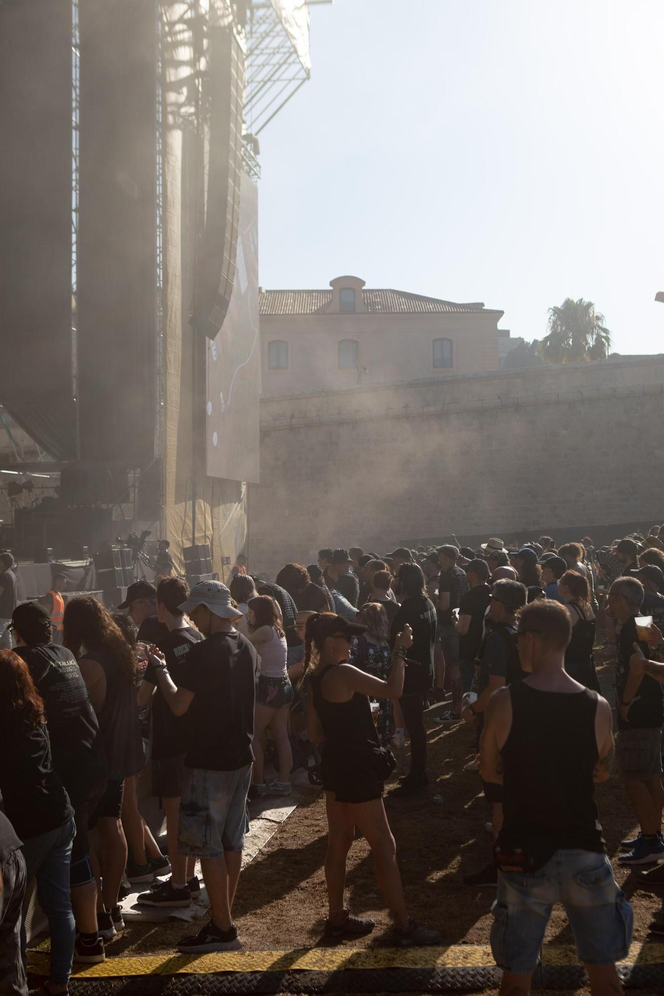 Así ha sido el ambiente en el primer día del Rock Imperium Festival 2025 en Cartagena