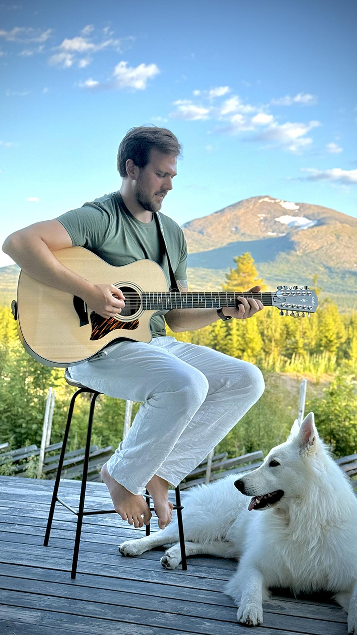 Jorge y su mascota Lindt